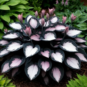 Хоста Веридия купить по цене от 349р. в интернет-магазине «Посадика» с доставкой почтой в в Ахтубинске и по всей России – [изображение №1].